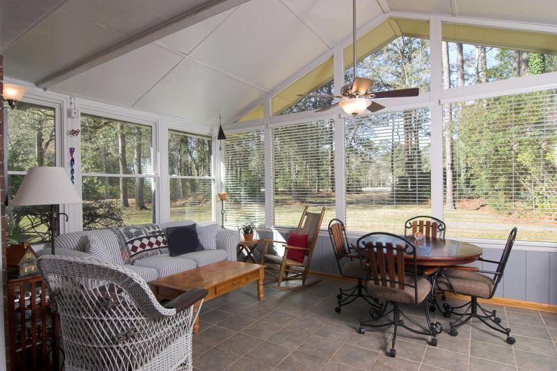 Interior Sunroom Setup
