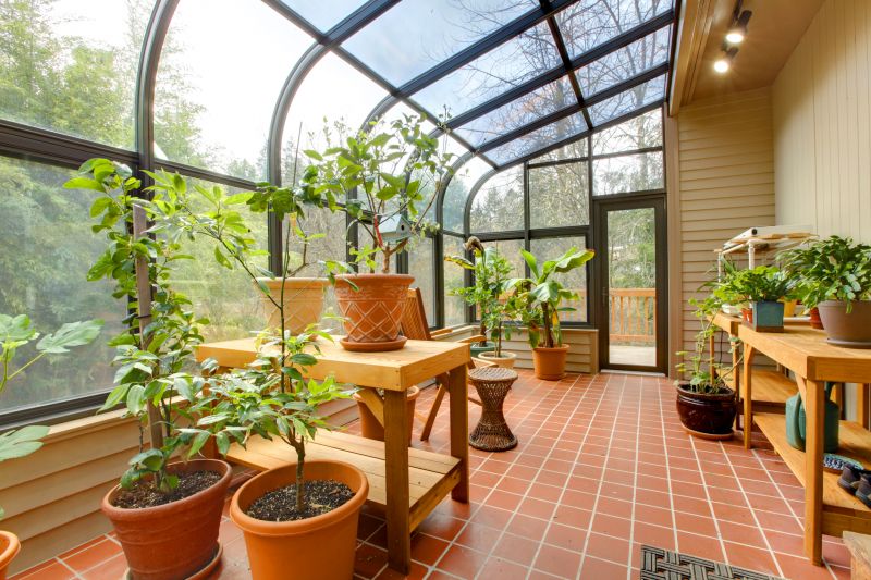Sunroom in a Garden Setting